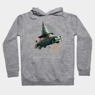 Wizard Flying Car Shirt, Vintage Flying Cars Hoodie